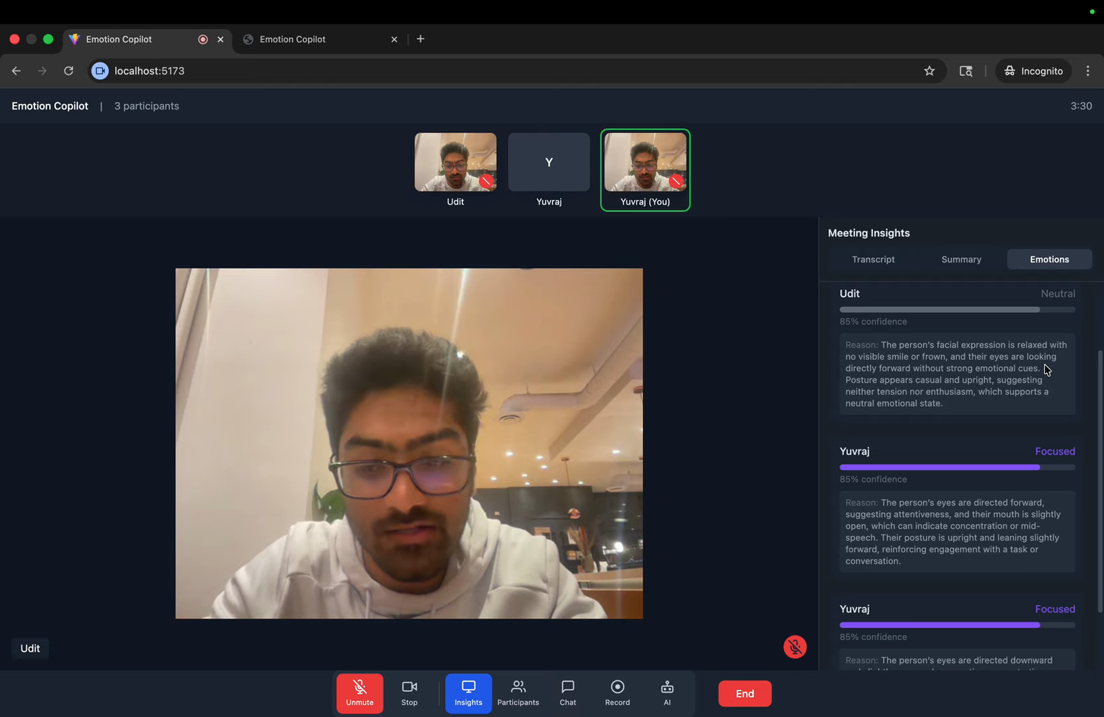 Adding the AI Participant