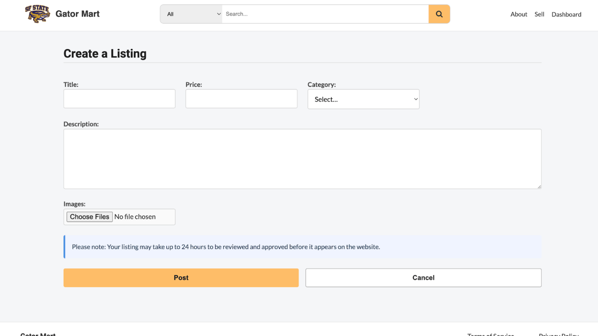 Product Listings