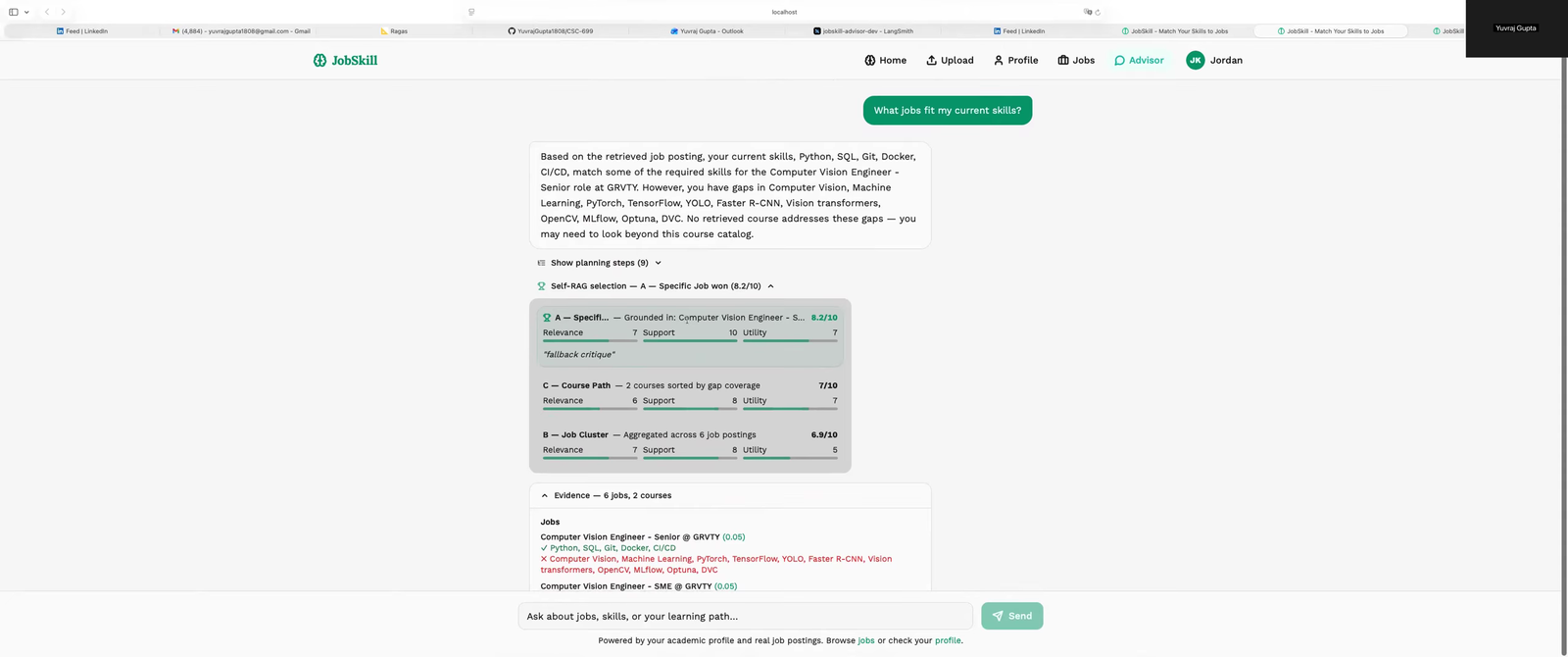 Advisor Chat, With Receipts