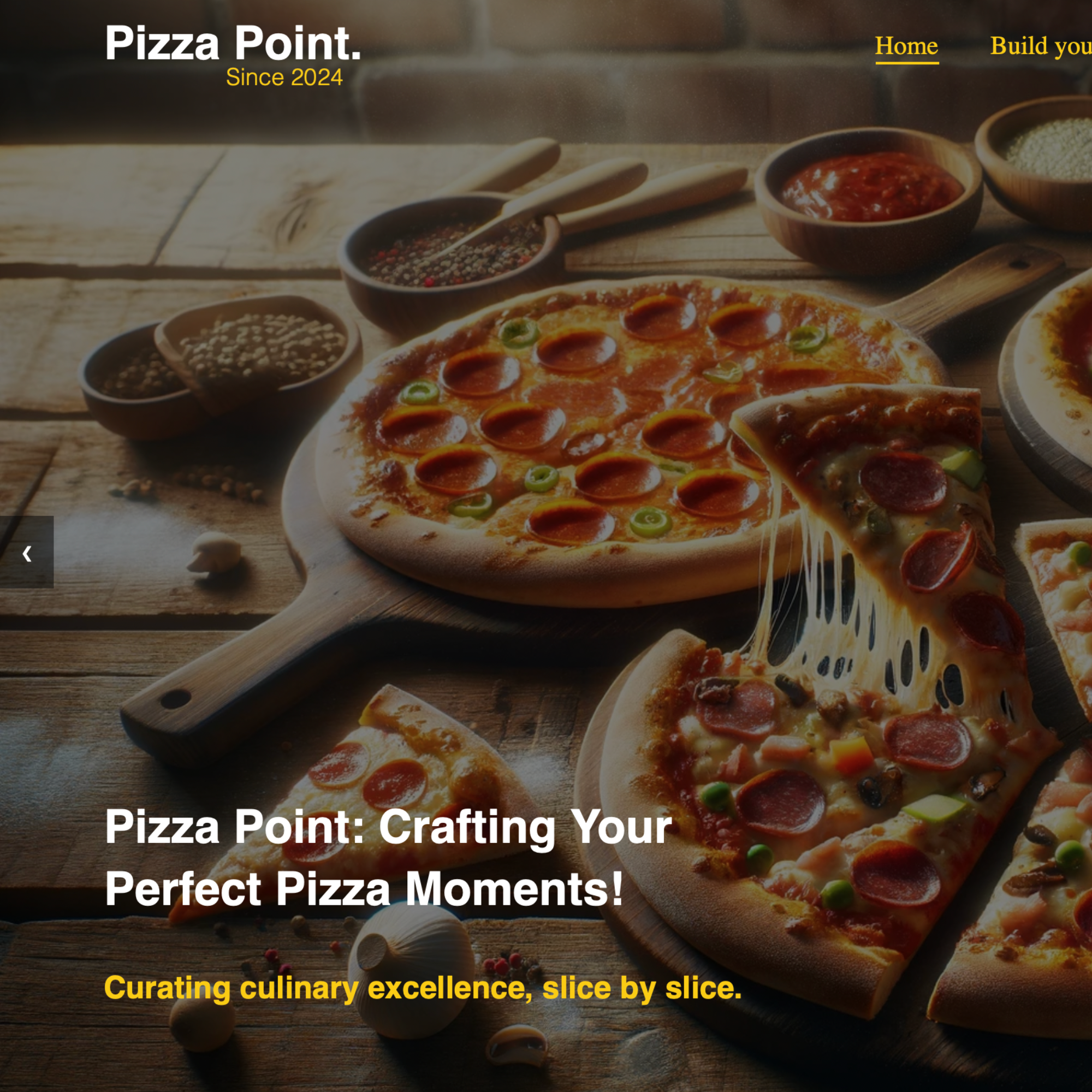 Pizza Point – Full-Stack Ordering System
