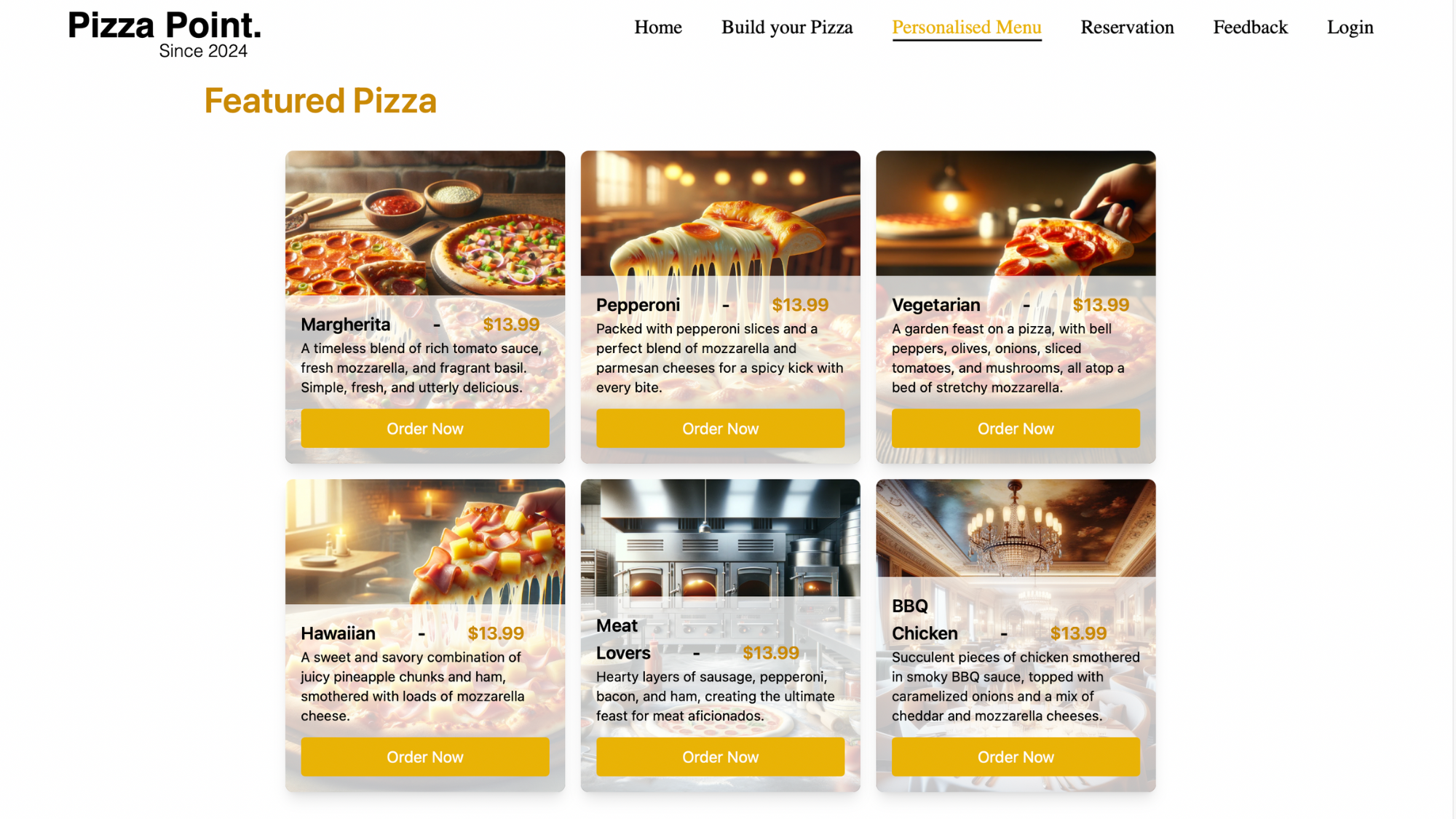 Featured Menu